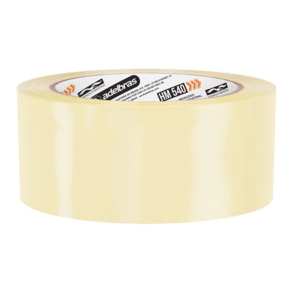 Cinta Adhesiva Hot Melt Transparente 540 Adelbras 48x100 Torre x4 rollos - Imagen 2